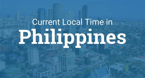 current philippine time